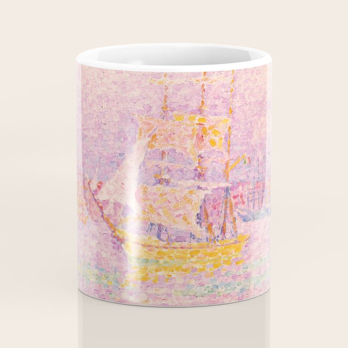 Paul Signac "Harbour at Marseilles" Coffee Mug Gallery Image 4