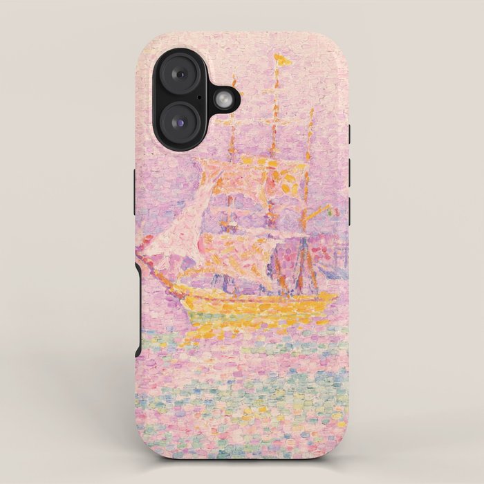 Paul Signac "Harbour at Marseilles" iPhone Case Gallery Image 1