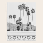 Breeze Block - Palm Springs Black and White Photography Poster Gallery Image 4