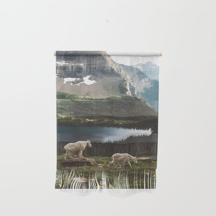 A Walk With The Mountain Goats Wall Hanging Gallery Image 1