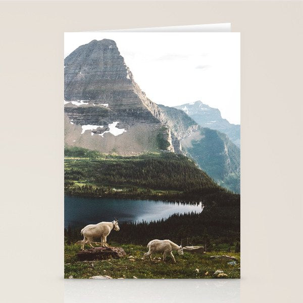 A Walk With The Mountain Goats Stationery Card Gallery Image 2