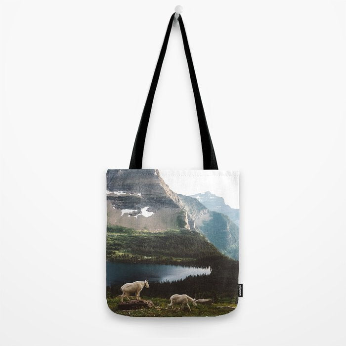 A Walk With The Mountain Goats Tote Bag Gallery Image 2