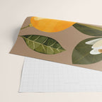 Lemons Botanical Art 2 Wrapping Paper Gallery Image 2