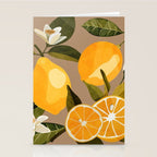 Lemons Botanical Art 2 Stationery Card Gallery Image 2