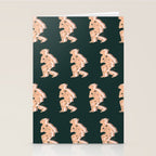 Space Cowboy - Emerald & Peach Stationery Card Gallery Image 2