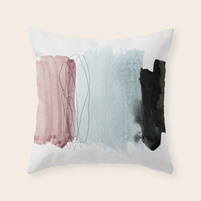 minimalism 4 Throw Pillow Gallery Image 1
