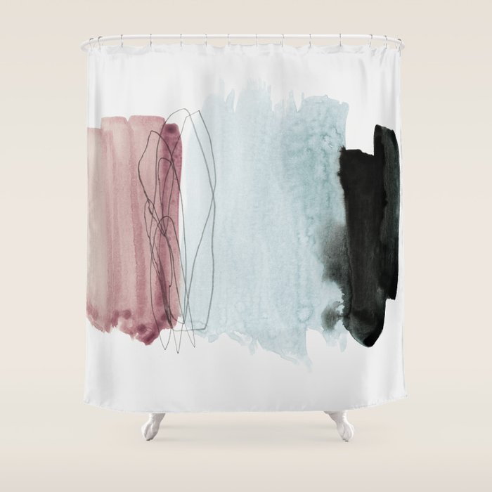 minimalism 4 Shower Curtain Gallery Image 1