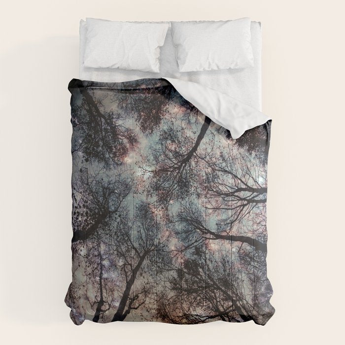 Starry Sky in the Forest Comforter Gallery Image 1
