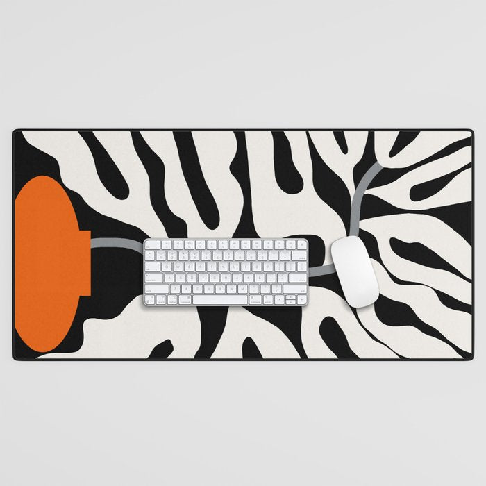 abstract fern in the pot  Desk Mat Gallery Image 1