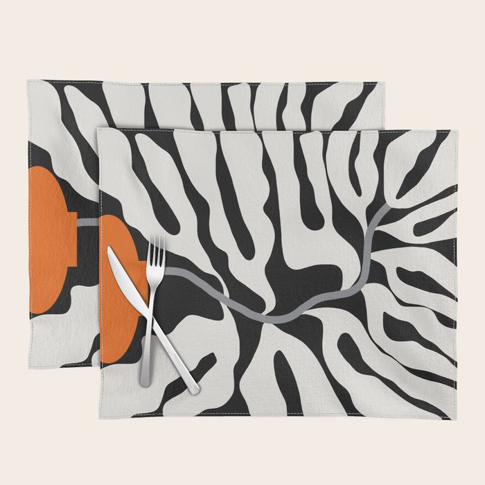 abstract fern in the pot  Placemat Gallery Image 1