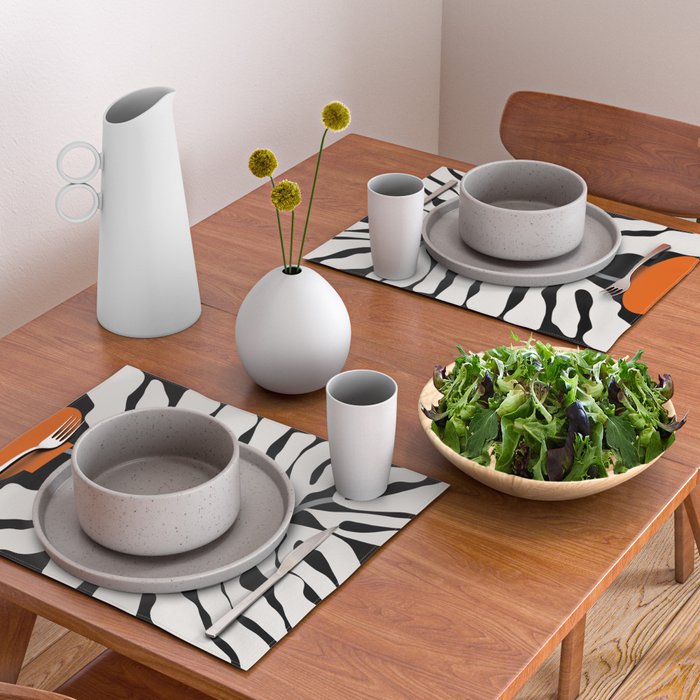 abstract fern in the pot  Placemat Gallery Image 2