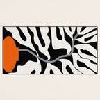 abstract fern in the pot  Desk Mat Gallery Image 3