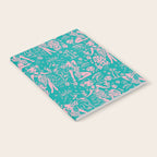 Tiki Temptress in Pink and Turquoise Notebook Gallery Image 2
