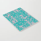 Tiki Temptress in Pink and Turquoise Notebook Gallery Image 3