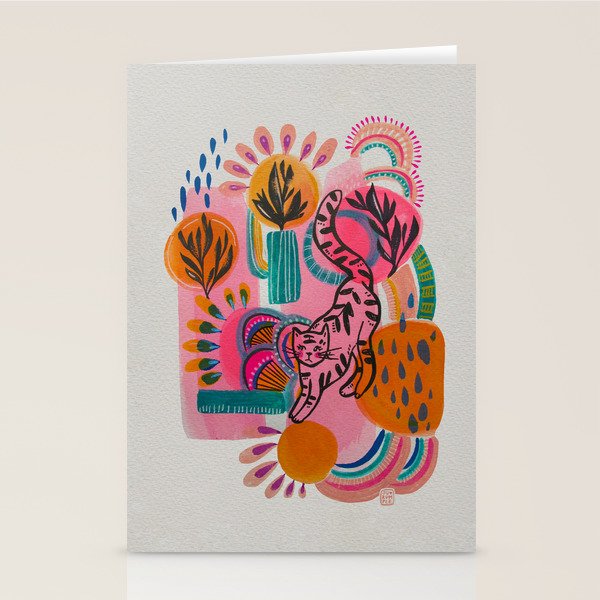 Love cats in the wild Stationery Card Gallery Image 2