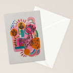 Love cats in the wild Stationery Card Gallery Image 2