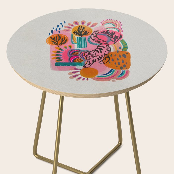Love cats in the wild Side Table Gallery Image 2
