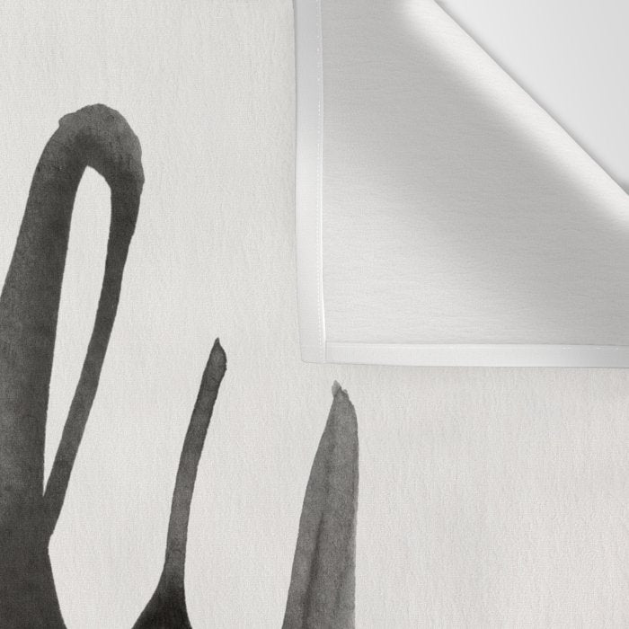 Jolly AF - Black Typography Wall Tapestry Gallery Image 3