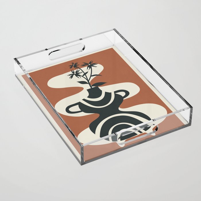Vase of Tranquility 7 Acrylic Tray Gallery Image 1