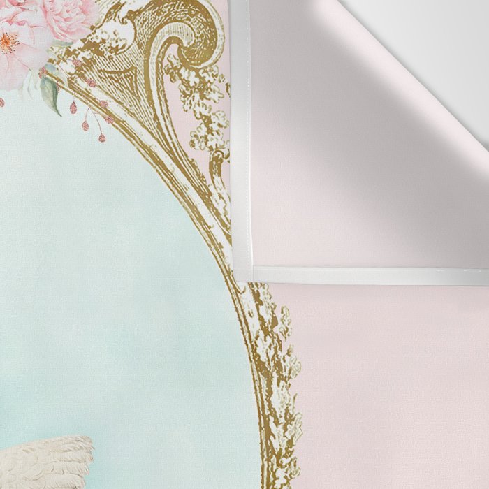 The shabby Swan Wall Tapestry Gallery Image 3