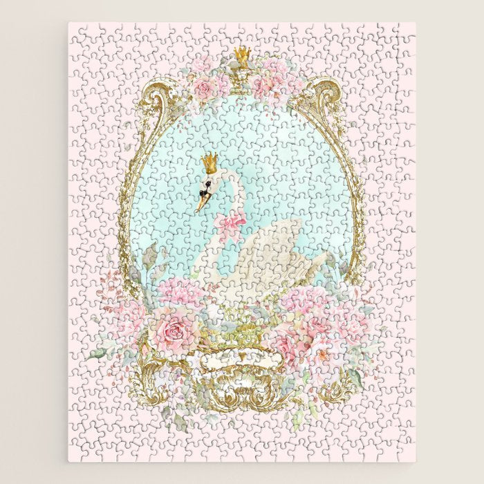 The shabby Swan Jigsaw Puzzle Gallery Image 1