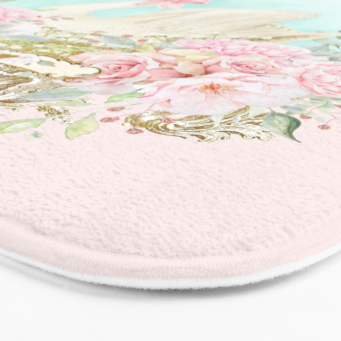 The shabby Swan Bath Mat Gallery Image 3