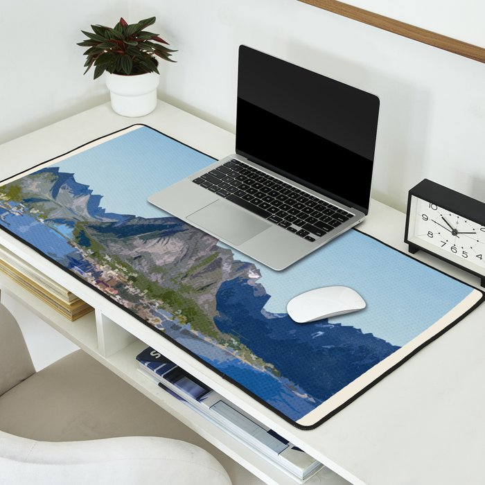 Visit Lofoten Islands Desk Mat Gallery Image 2
