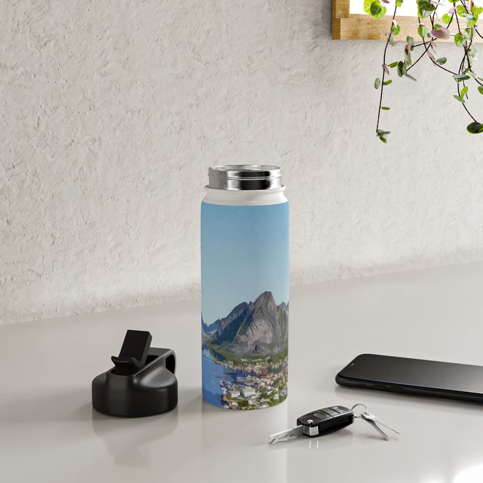 Visit Lofoten Islands Water Bottle Gallery Image 4
