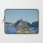 Visit Lofoten Islands Laptop Sleeve Gallery Image 1