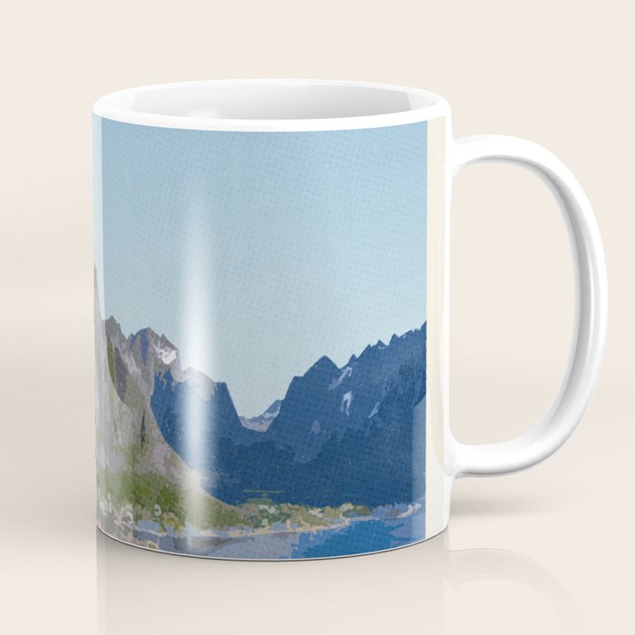 Visit Lofoten Islands Coffee Mug Gallery Image 1