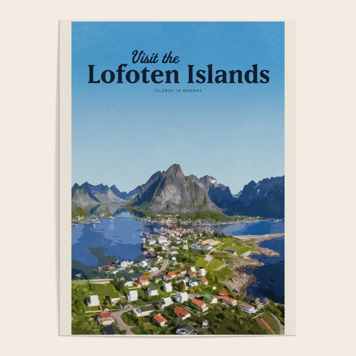Visit Lofoten Islands Poster Gallery Image 1