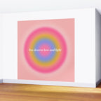 You Deserve Love And Light - Aura Gradient  Wall Mural Gallery Image 2