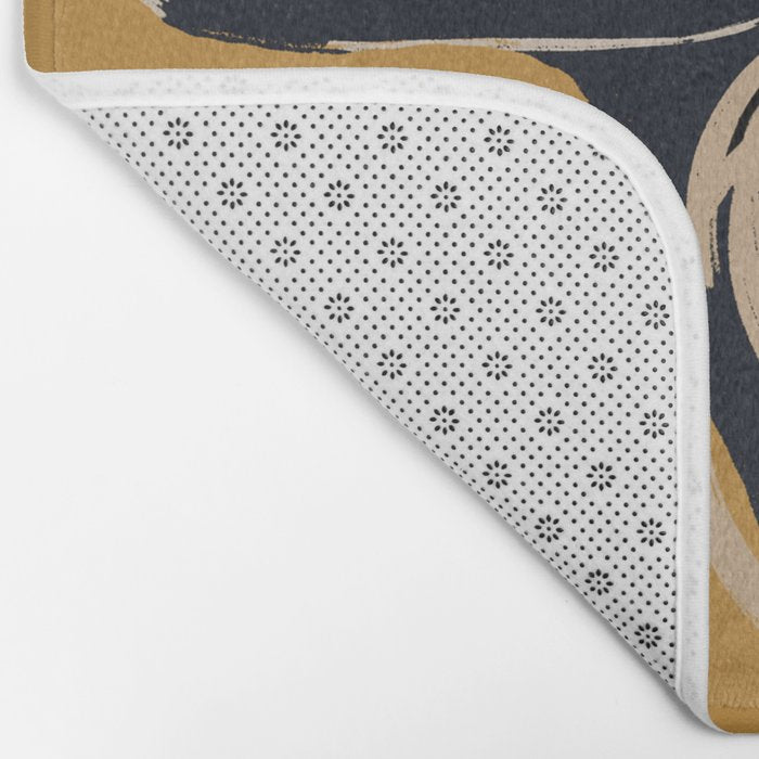 Minimal Abstract Art Woman Portrait 3 Bath Mat Gallery Image 2