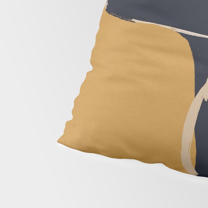 Minimal Abstract Art Woman Portrait 3 Pillow Sham Gallery Image 4