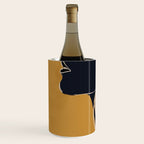 Minimal Abstract Art Woman Portrait 3 Wine Chiller Gallery Image 2