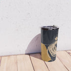 Minimal Abstract Art Woman Portrait 3 Travel Mug Gallery Image 4