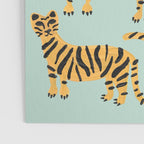 Tiger Collection - Mint & Orange Poster Gallery Image 3