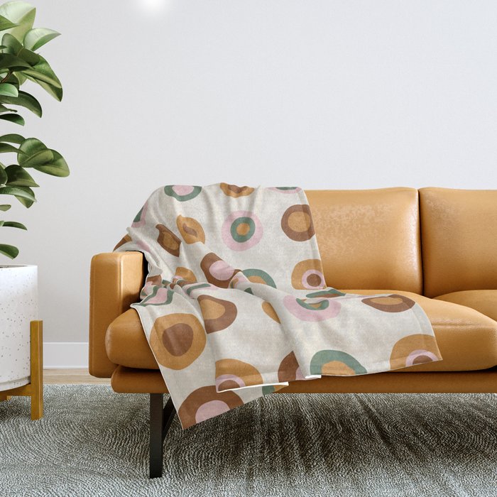 Abstract No.4 Throw Blanket Gallery Image 1