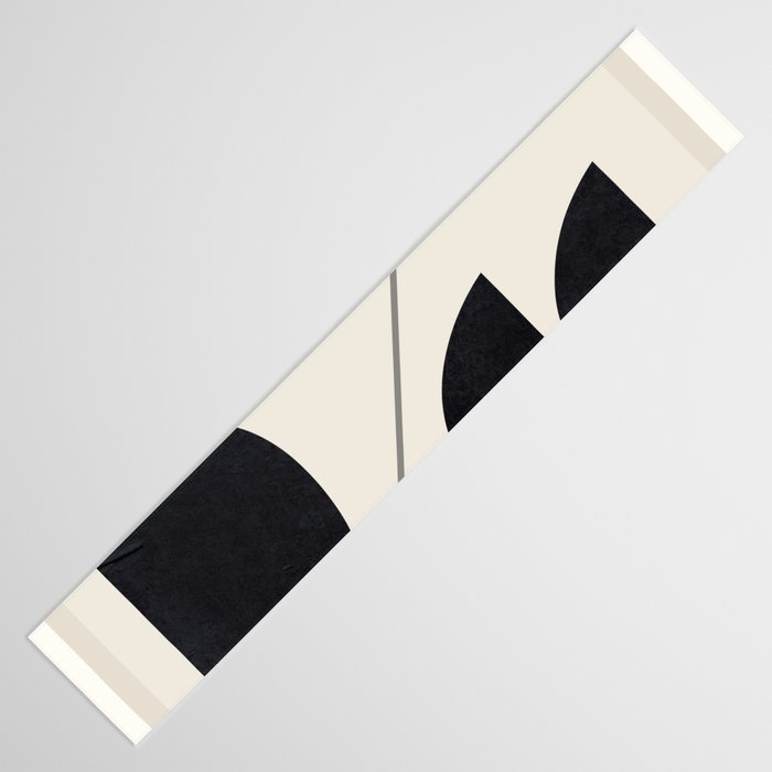 Modern Abstract Minimal Shapes 221 Table Runner Gallery Image 3