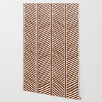 Organic Chevron on Brandywine Wallpaper Gallery Image 2