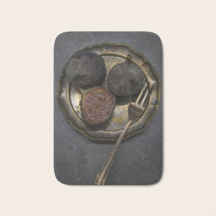 Still life with rotten figs Bath Mat Gallery Image 1