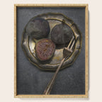 Still life with rotten figs Serving Tray Gallery Image 1