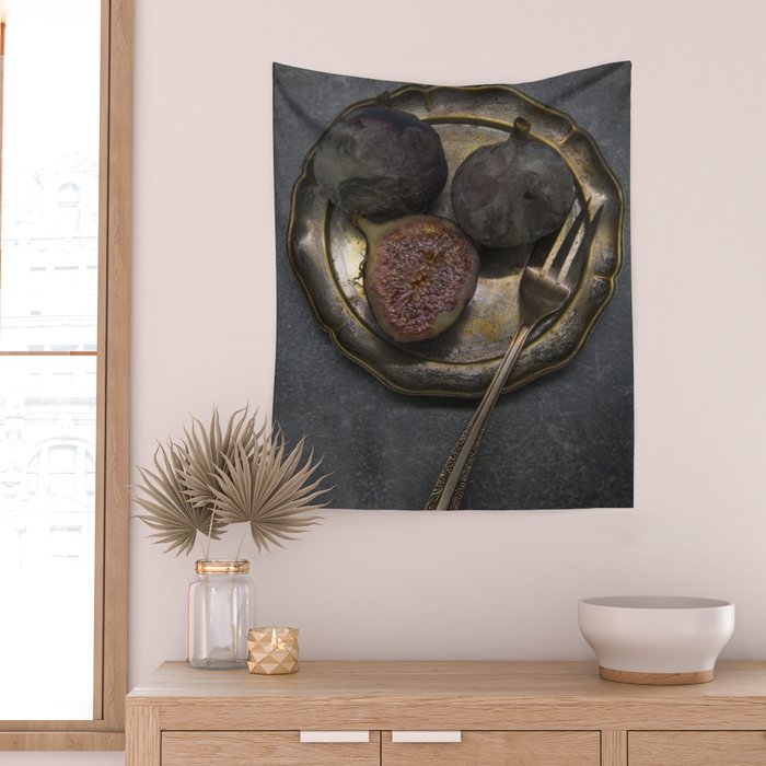 Still life with rotten figs Wall Tapestry Gallery Image 2
