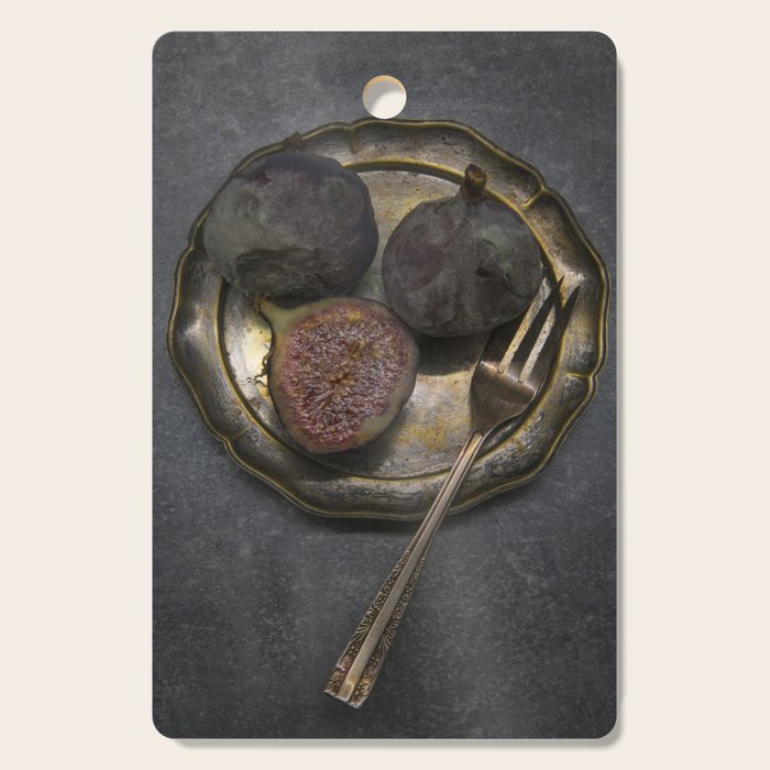 Still life with rotten figs Cutting Board Gallery Image 1
