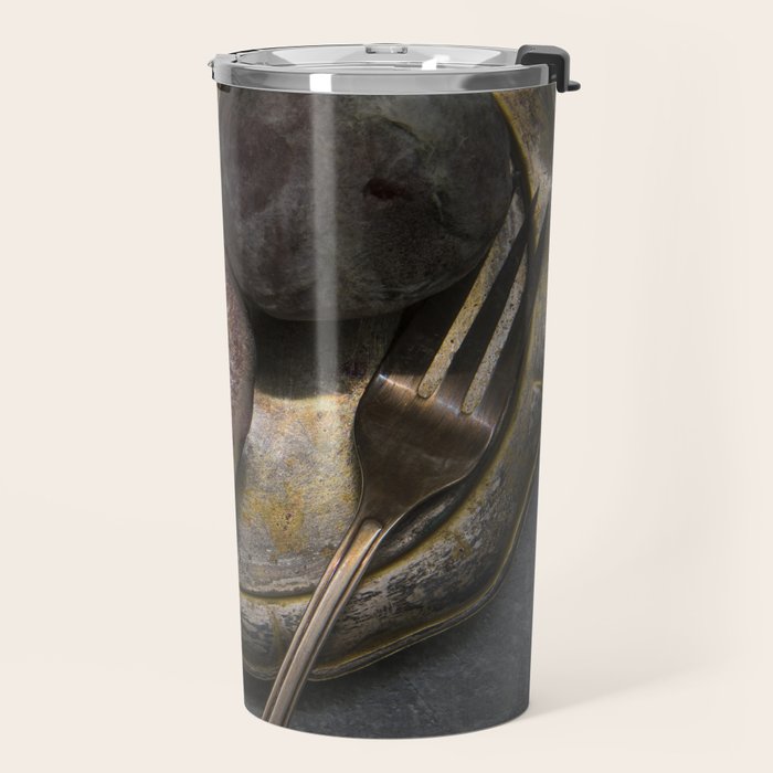 Still life with rotten figs Travel Mug Gallery Image 2
