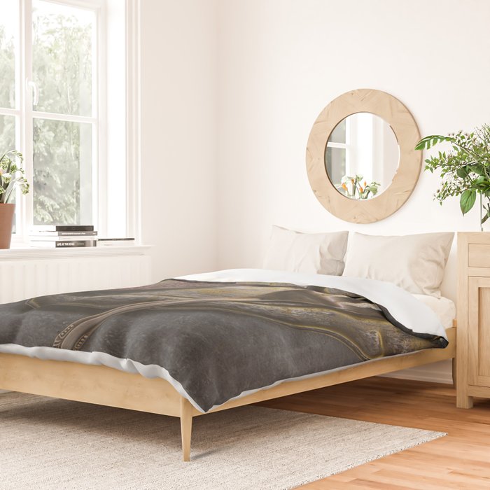 Still life with rotten figs Duvet Cover Gallery Image 2