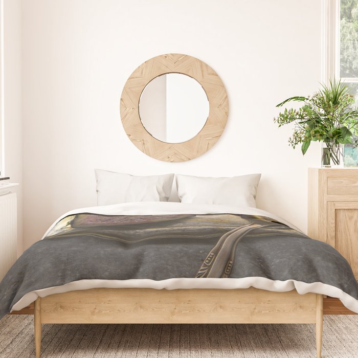 Still life with rotten figs Duvet Cover Gallery Image 3