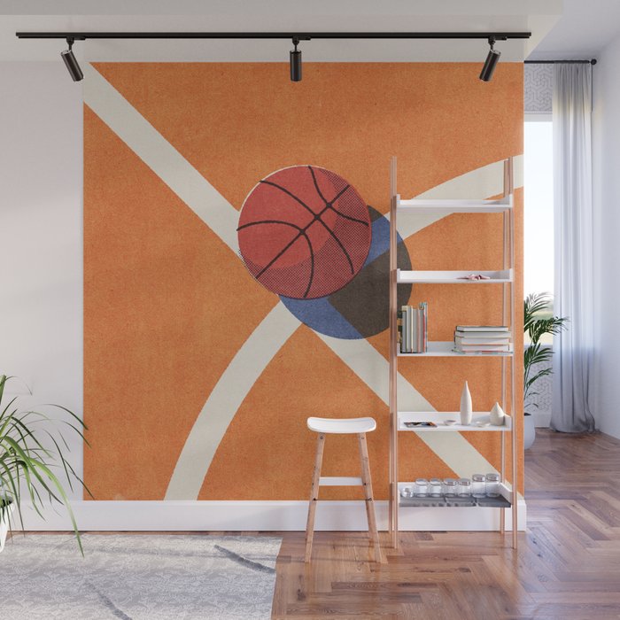 BALLS / Basketball - indoor I Wall Mural Gallery Image 1
