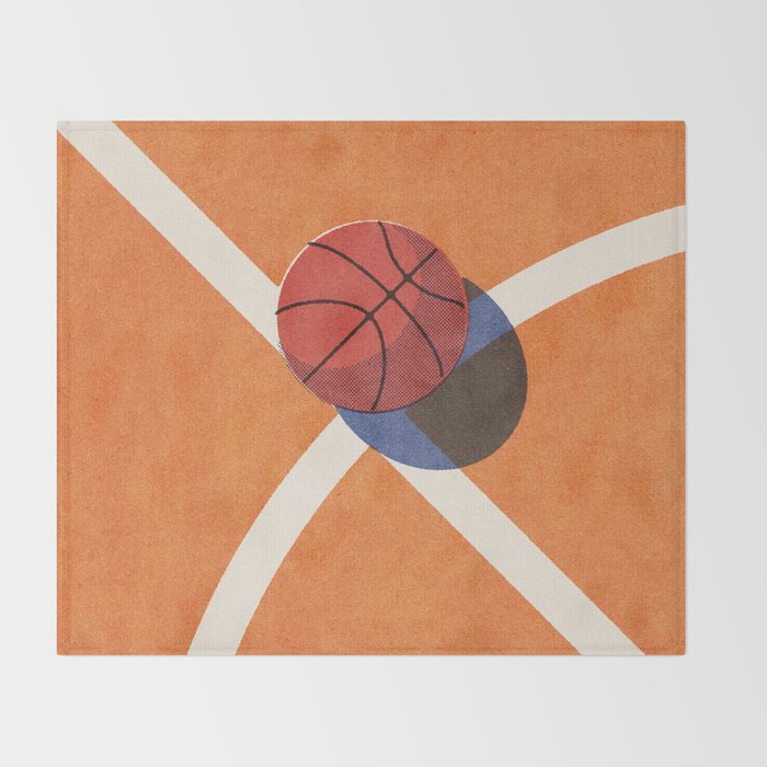 BALLS / Basketball - indoor I Throw Blanket Gallery Image 2