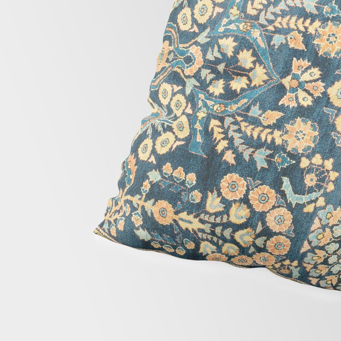 Sarouk  Antique West Persian Rug Print Pillow Sham Gallery Image 4